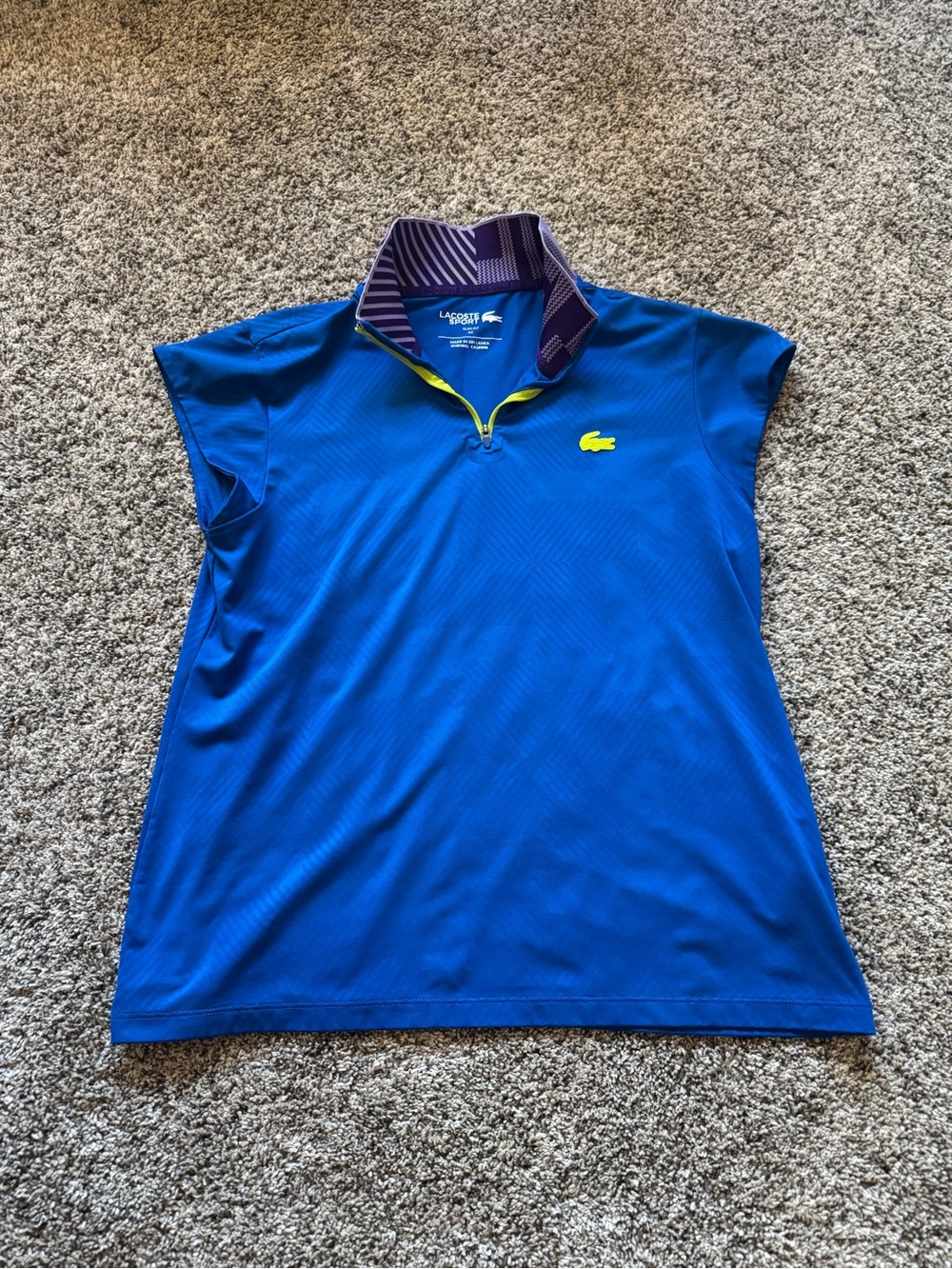 Women’s Lacoste classic tennis top